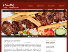 Tablet Screenshot of cagdas-cafe.de